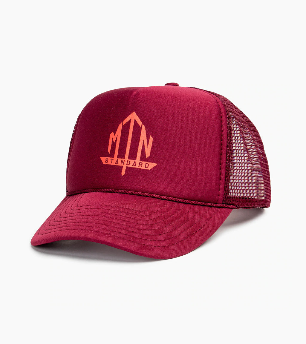 Logo Block Trucker Hat - Mountain Olive Standard | LLC