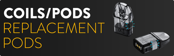 Replacement Pods - When you’re not getting the flavour or vapour production that you expect from your pod vaping system, it’s time for a new pod. Residue can begin to build up on a vape coil, and slowly rob the coil of its ability to produce flavour.