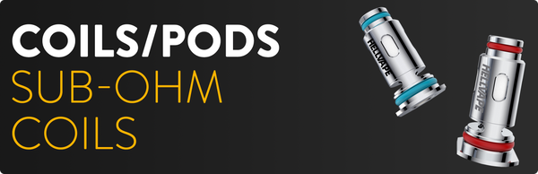Sub-Ohm Coils - Sub-Ohm coils are used with a sub-ohm tank and are capable of producing huge clouds and flavour. We carry a range of popular Sub-Ohm coils from most top brands in the market. Huge variety of coils, from MTL to DL replacement coils for your preference.