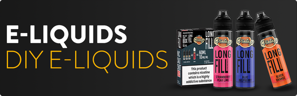 DIY E-Liquids - DIY (DO IT YOURSELF) E-Liquids speaks for themselves, it a range of e-liquids that has a few separate components that you need to mix up together, steep for some time and you're good to go. It's simply DIY juice lovers heaven.