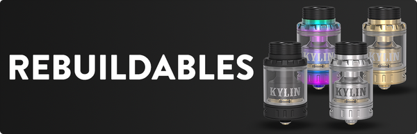 Rebuildables - Ecigone stocks only the newest and greatest RDA's, RTA's and RDTA's on the market. You'll have a wide selection of the latest products from top brands all around the world.