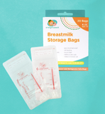 Orange & Peach Breastmilk Storage Bags