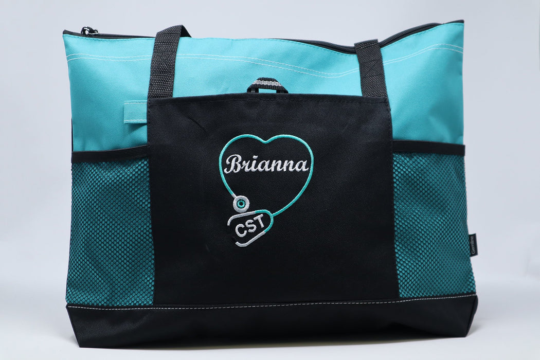 personalized cna tote bags