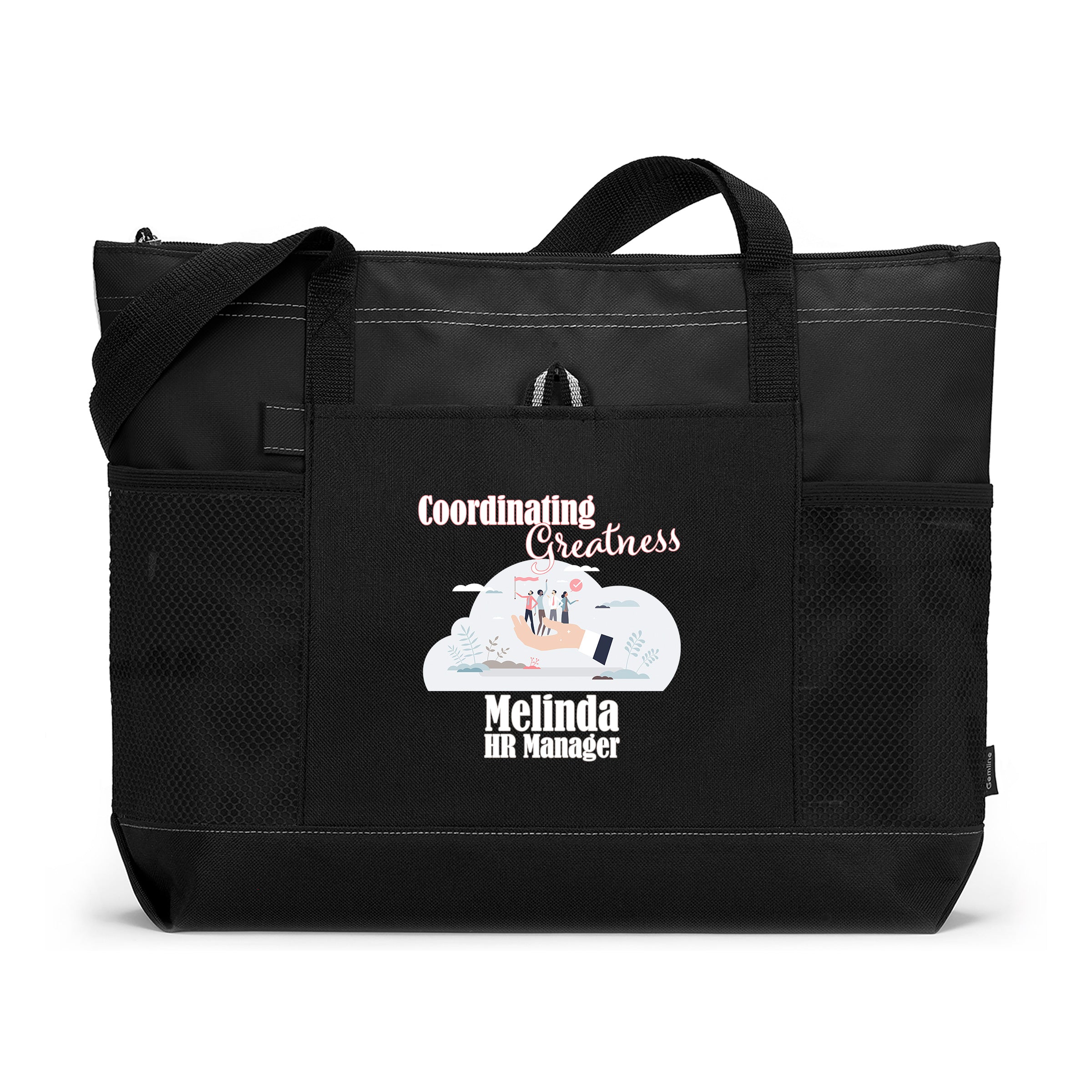 Coordinating Greatness Human Resources Personalized Tote Bag, Co