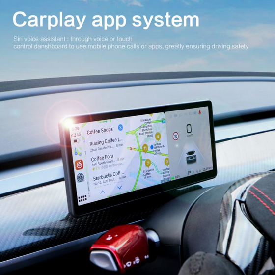 Tesla Model 3 Model Y Head Up Display with CarPlay Android A SmarTesla Wholesale & Installation