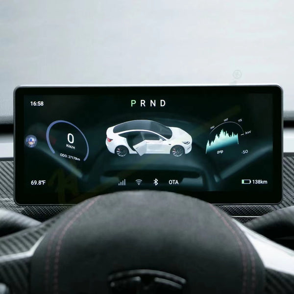 CATRONICS for 2023 Tesla Accessories Model 3 Y Digital Dashboard