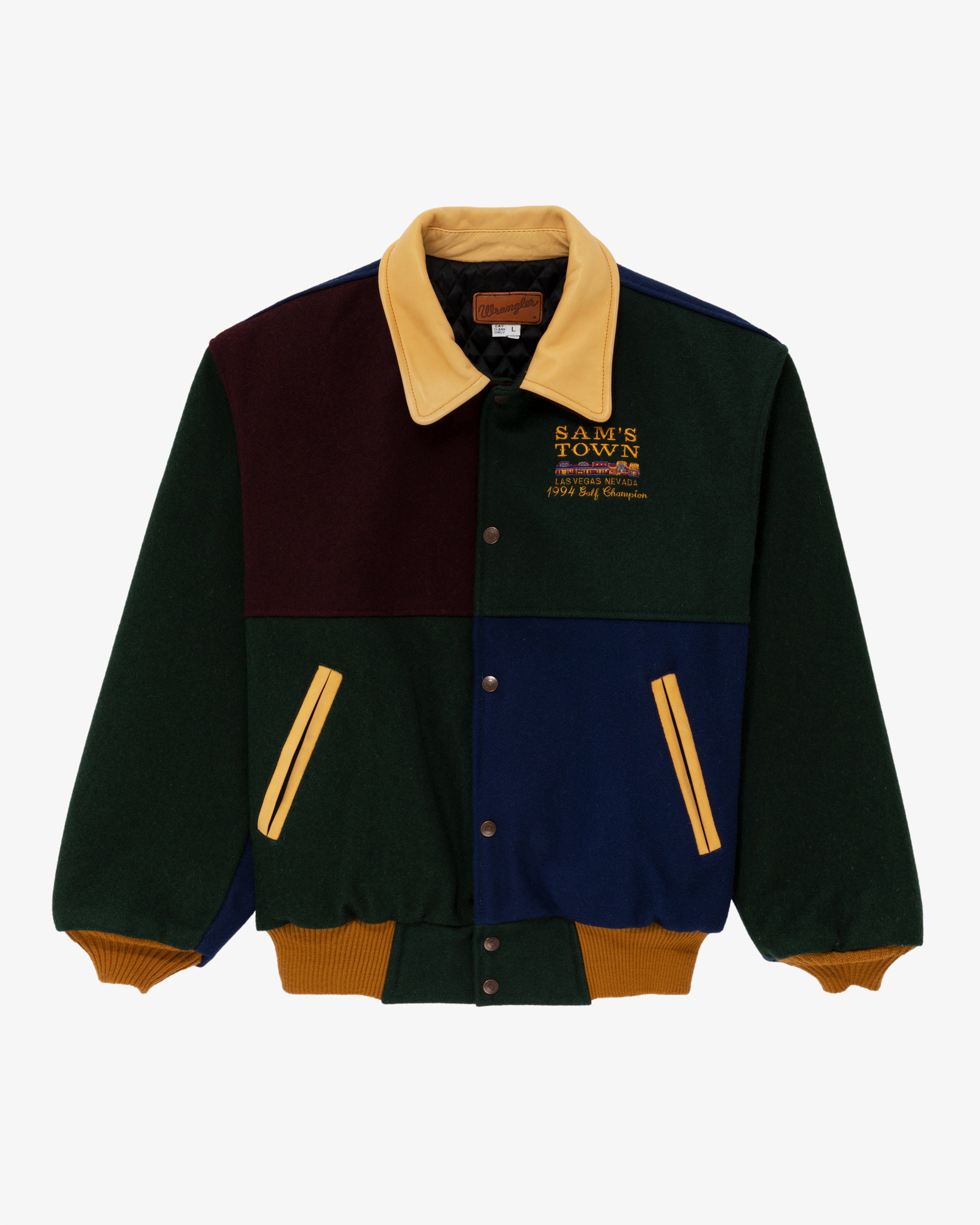 Vintage Wrangler Color Blocked Varsity Jacket – Aimé Leon Dore