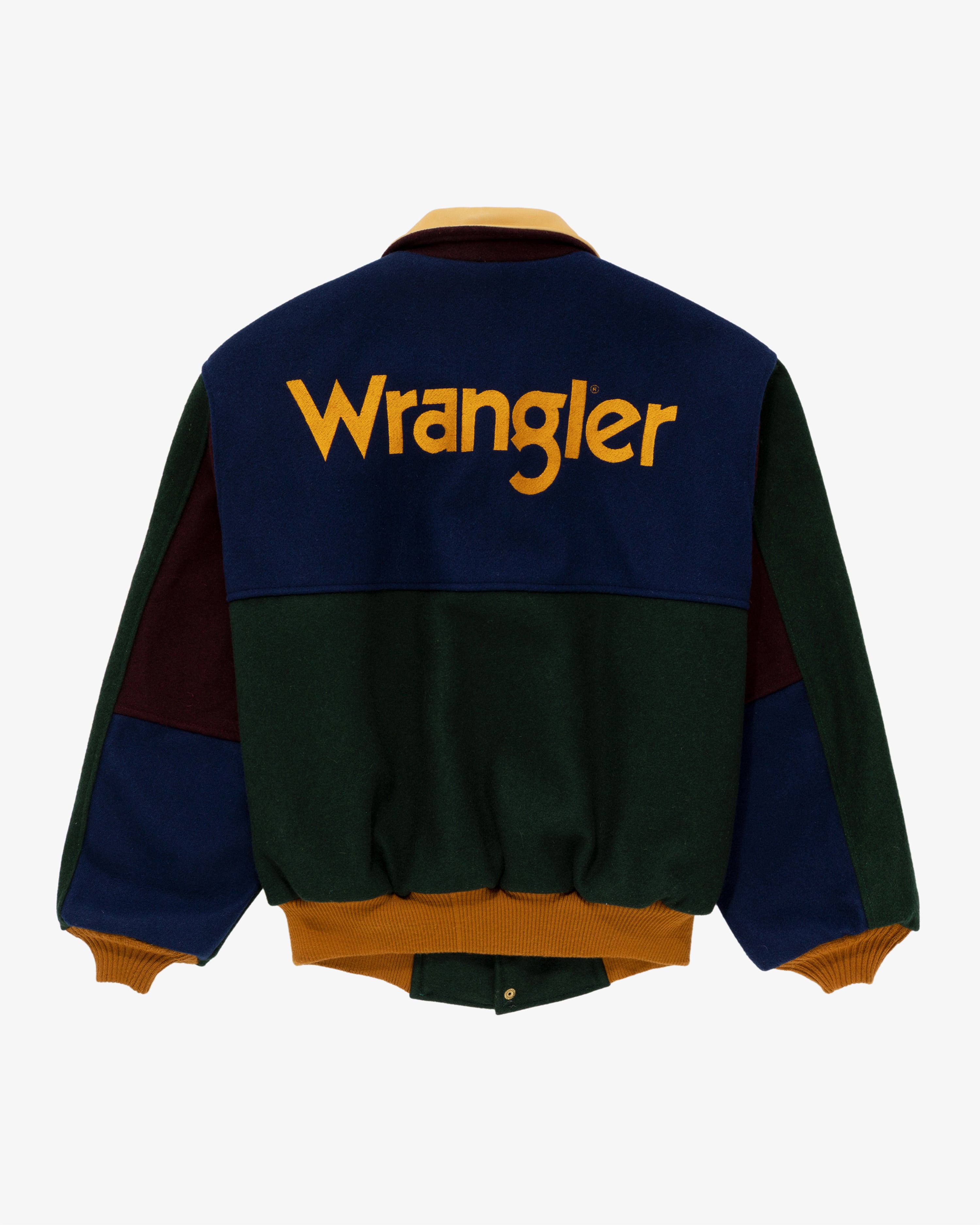 Vintage Wrangler Color Blocked Varsity Jacket – Aimé Leon Dore