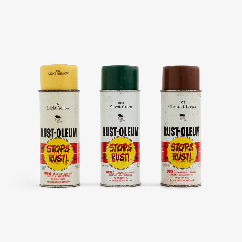 Rustoleum Bundle (Chestnut Brown, Forest Green, Light Yellow) - Set of 3