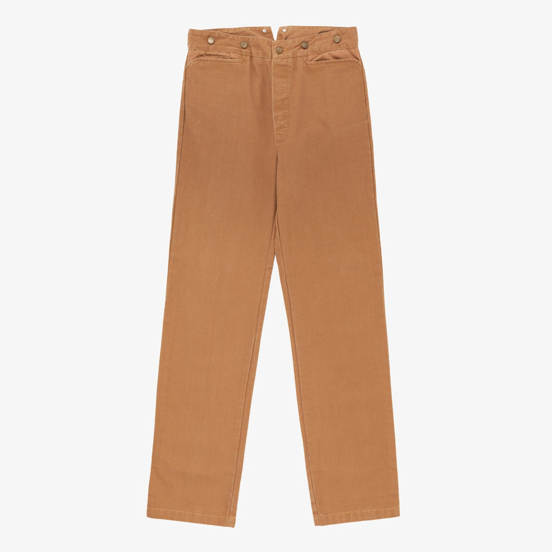 Vintage Canvas Fishtail Western Pant