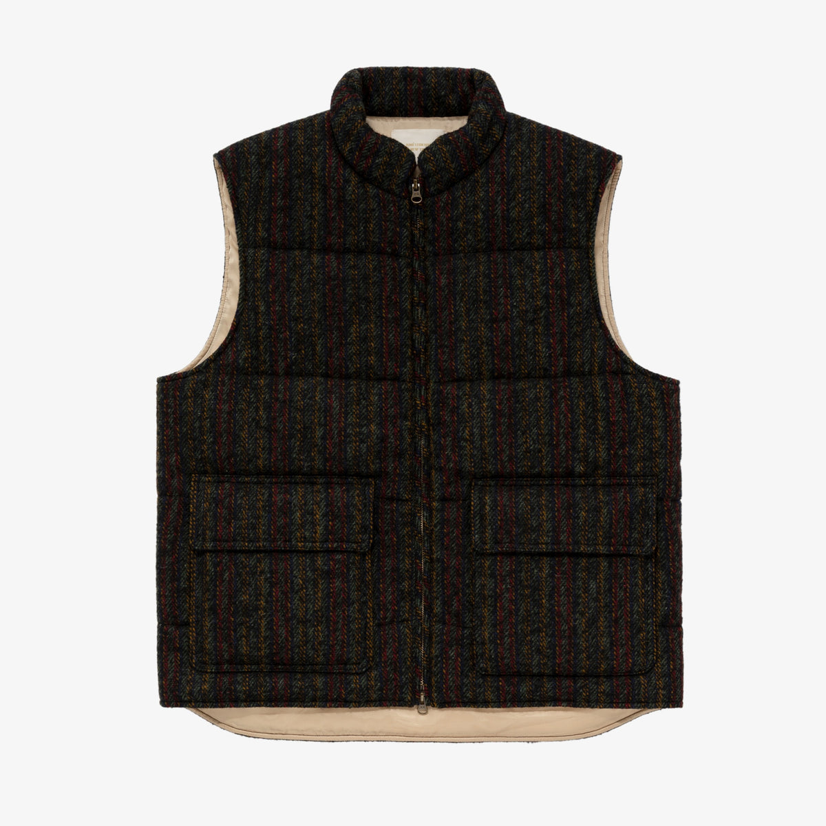 新品、未使用 クリスマスプレゼント AIME LEON DORE FILLED VEST TWILL