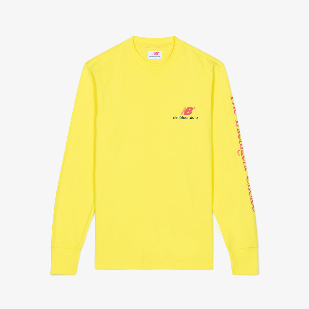 new balance t shirt yellow