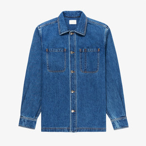 denim overshirt