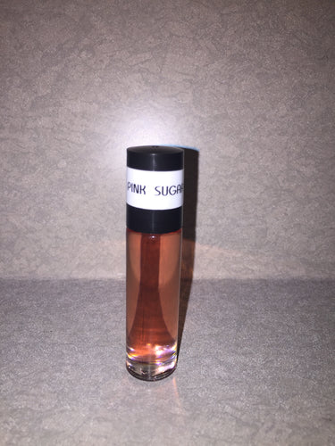 Pink Pussy Cat Perfume Oil With Rose Quartz Crystals Sweet Sexy