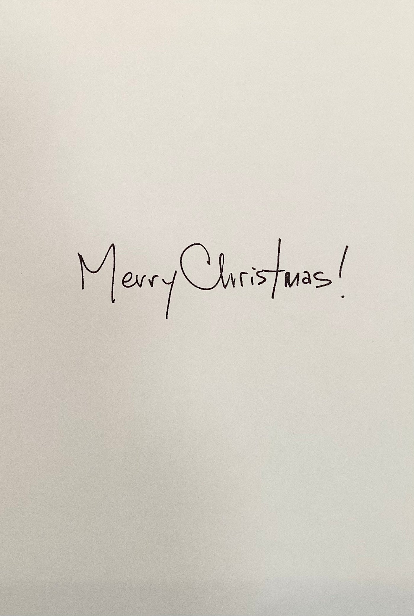 Dear Santa Christmas Card