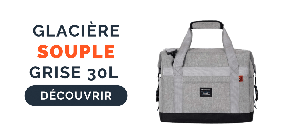 Glacière Souple Grise 30L