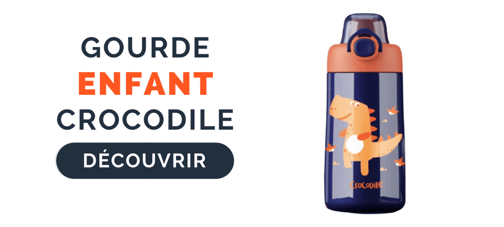 Gourde Enfant Crocodile