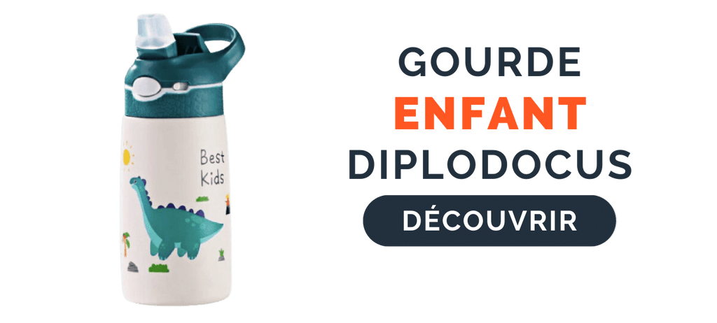 Gourde Enfant Diplodocus