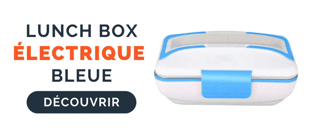 Lunch Box Chauffante Bleue