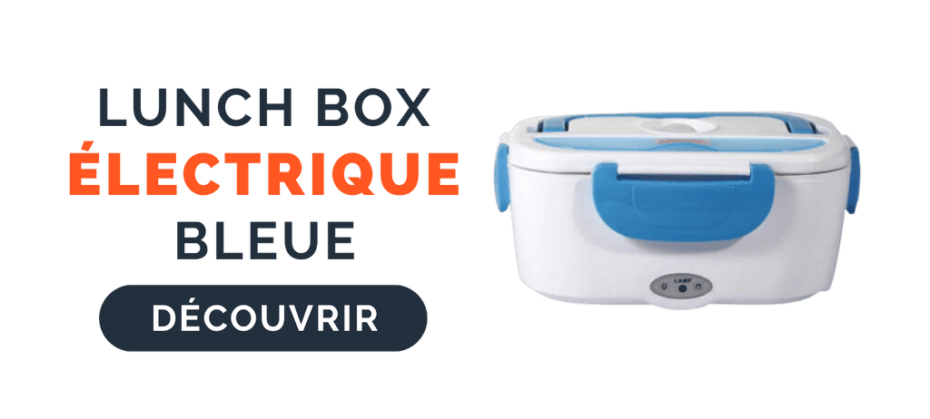 Lunch Box Électrique Bleue (Voiture/Maison)