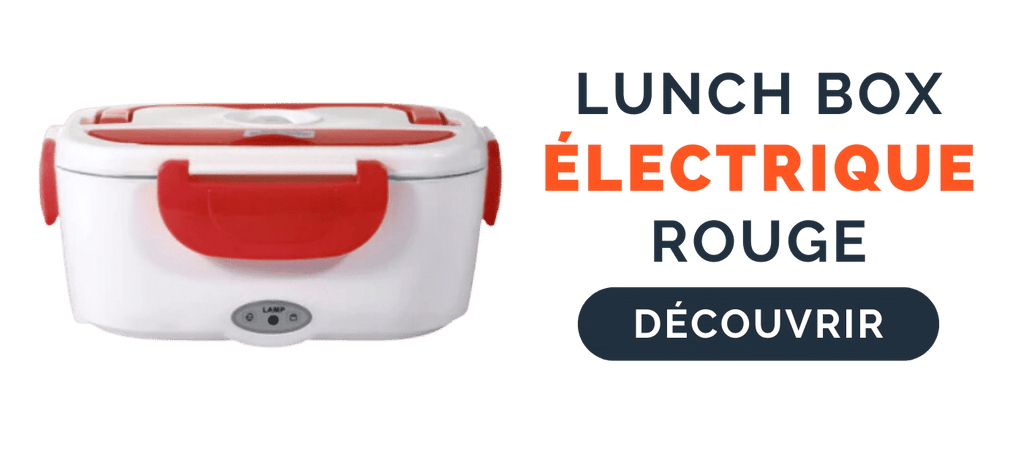 Lunch Box Électrique Rouge