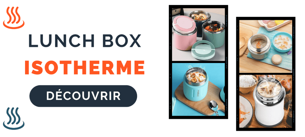 Boîte à déjeuner isotherme en acier inoxydable avec cuillère - Pour la soupe  - Vert - 10.5×12cm