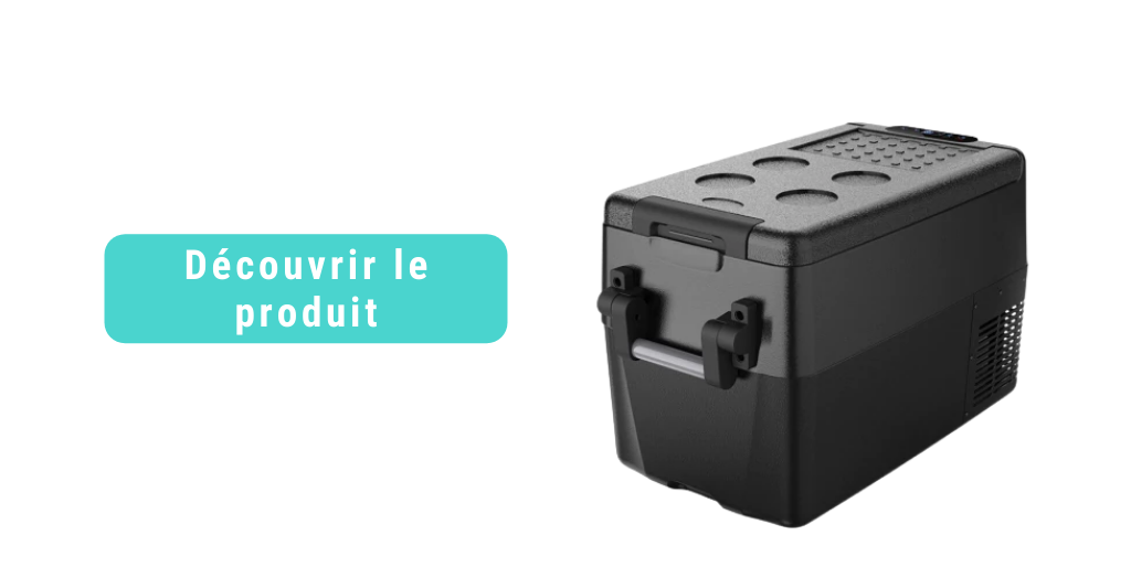 Joytutus-Mini réfrigérateur de voiture portable, 12V, glacière pour