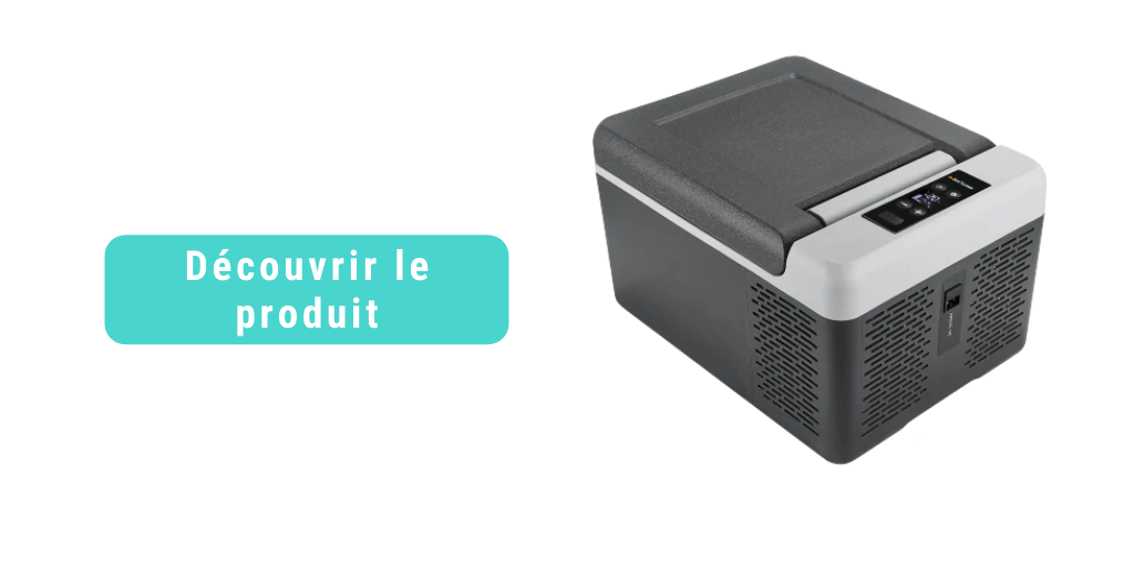Joytutus-Mini réfrigérateur de voiture portable, 12V, glacière