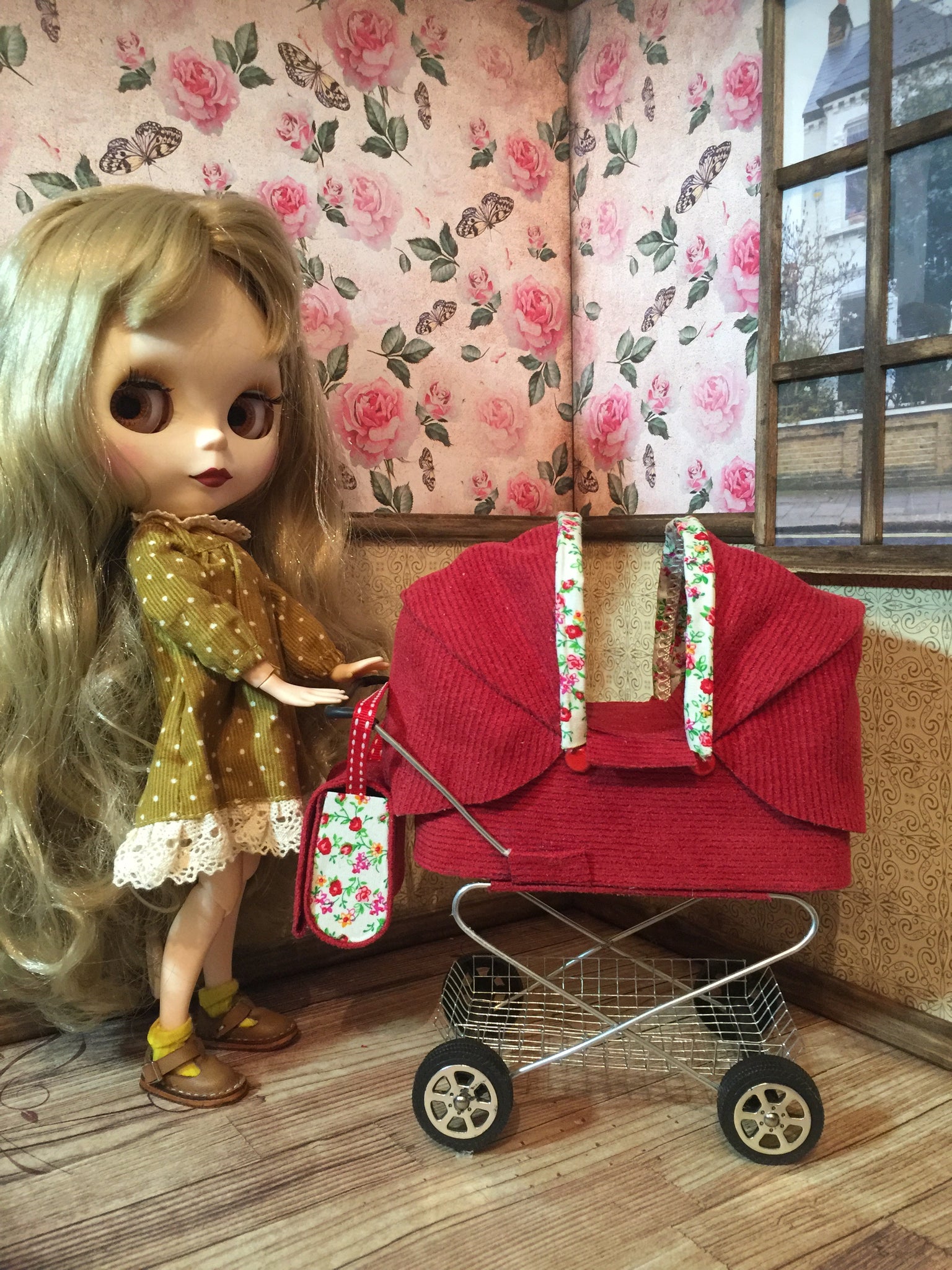 barbie pram set