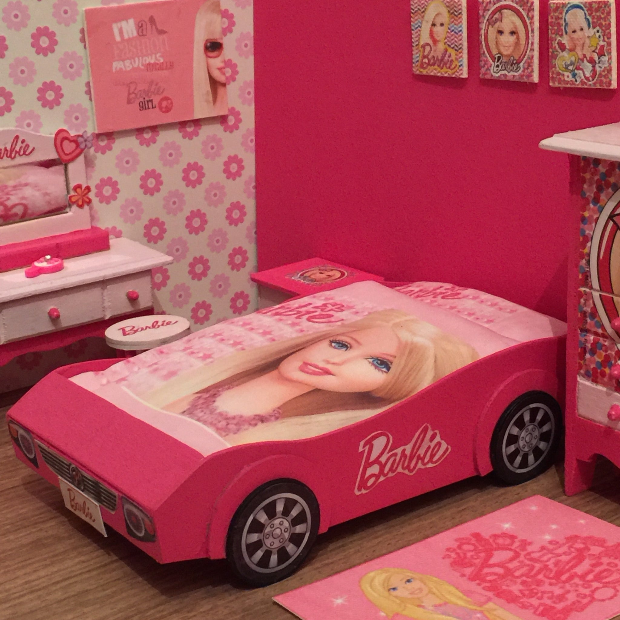 girls car bed