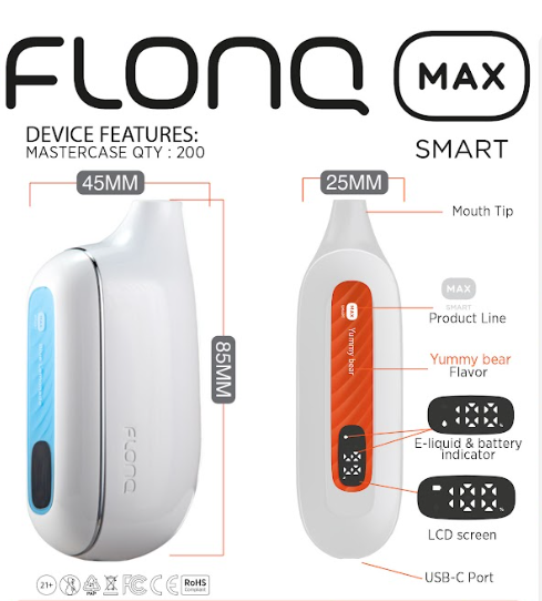 Flonq Max Smart Disposable Vape