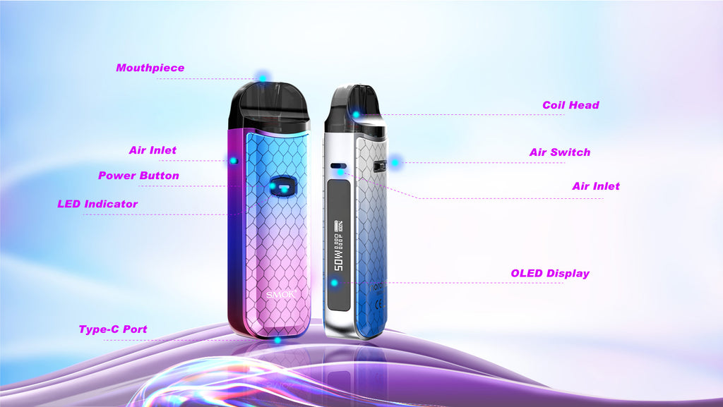 SMOK NORD 50 FEATURES