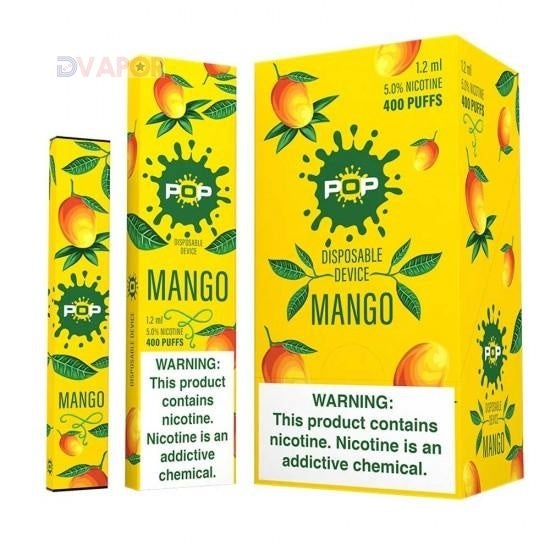 Clearance Pop Disposable 400 Puff Bar In 15 Flavors