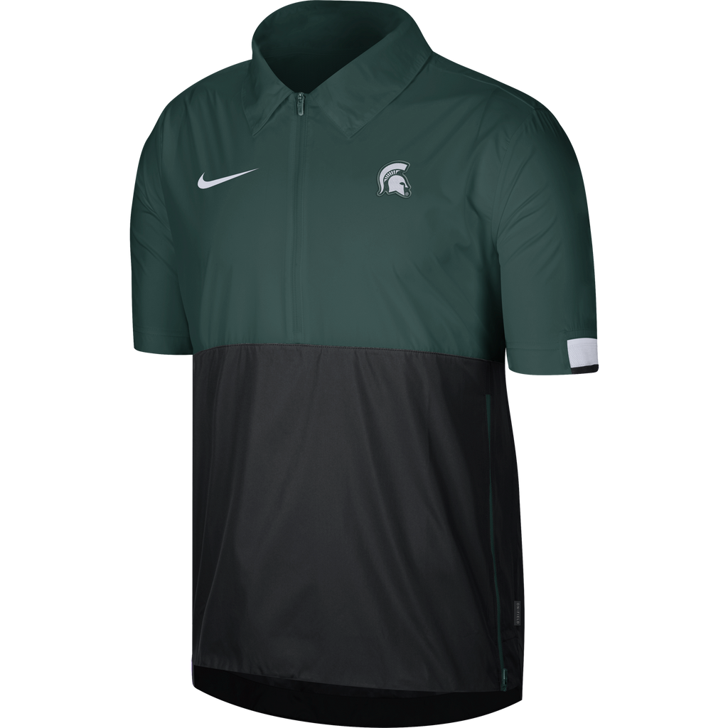 short sleeve coaches pullover