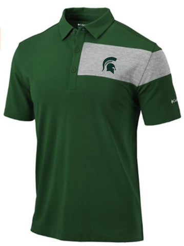 Pro Shop Collegiate Short-Sleeve Polo Shirt with Embroidered Logo in Official School Colors