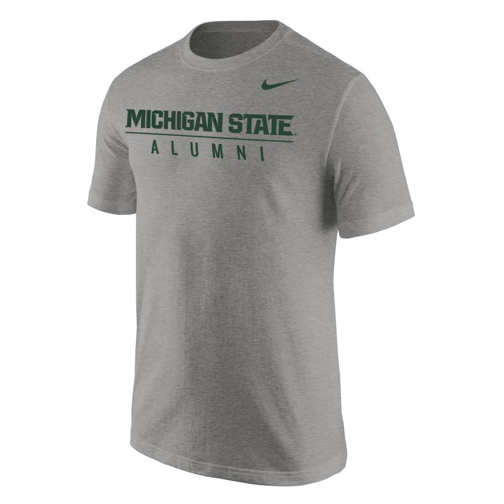 Nike Grey Alumni Short Sleeve T-shirt – Spartan Spirit Shop