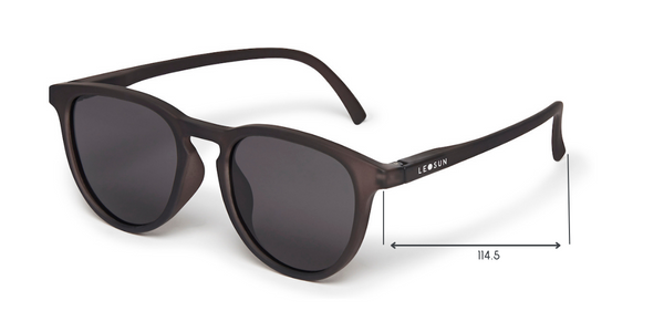 Leosun Kids Sunglasses Oli Size Guide 3 - 5 years Black Measurements 