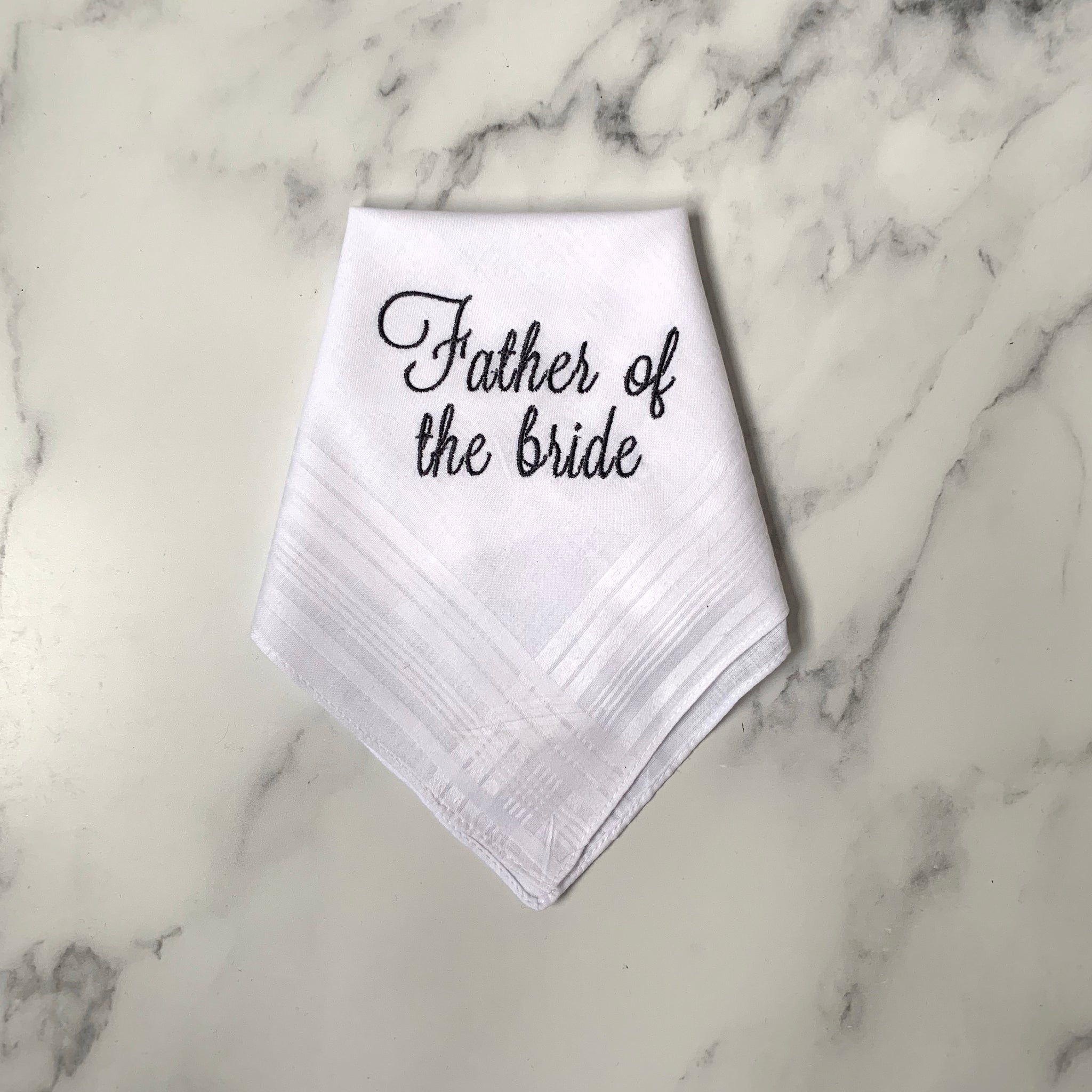 father of the bride hankie