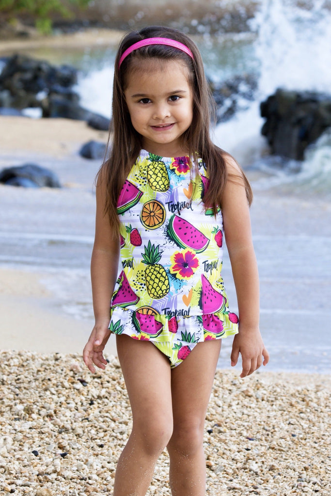 Toddler Girls | Coral Reef Beachwear