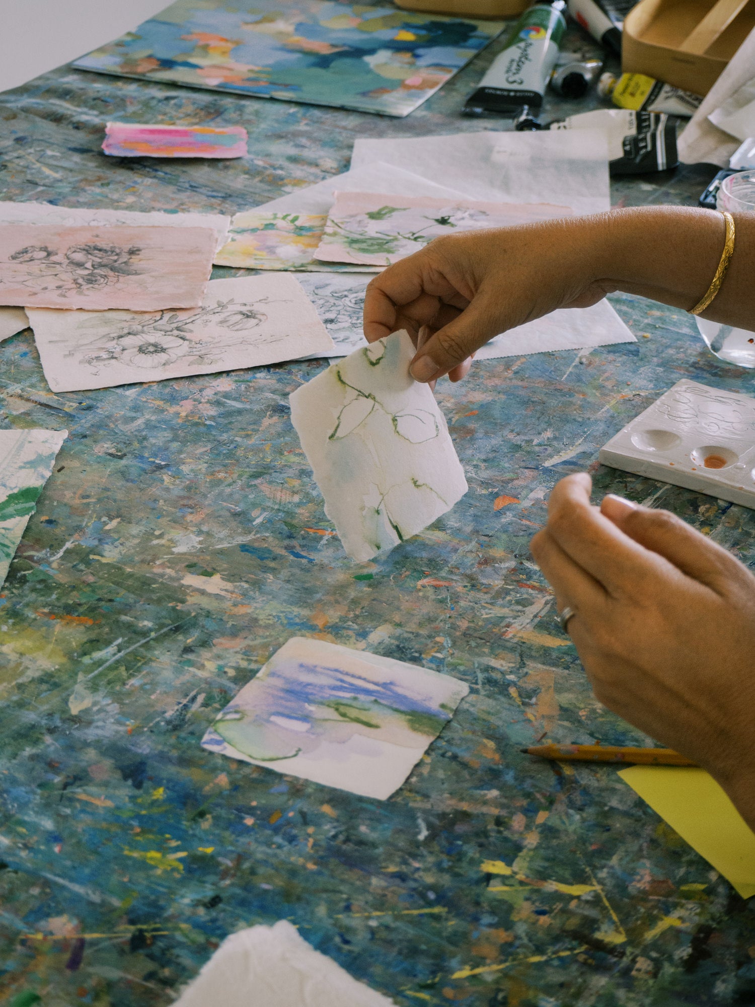 Meet Sonal Nathwani, an artist who transforms handmade paper into mesmerising works of art.