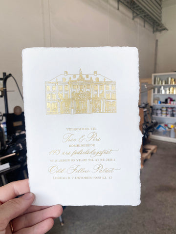 Transform your wedding invitations with hot foil printing on handmade paper. Explore unique designs and expert advice in our latest article.