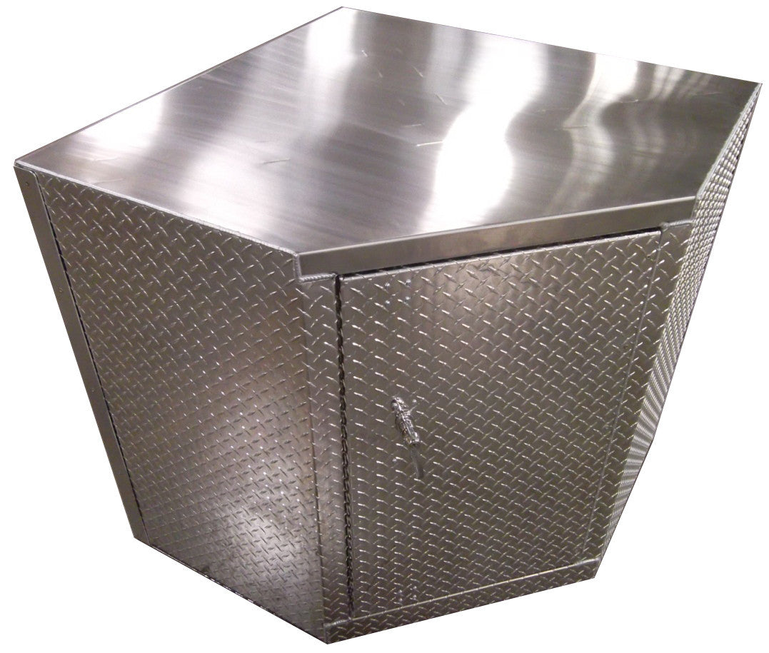 Base Cabinet Corner Deluxe 40 L X 40 H X 48 D Aluminum