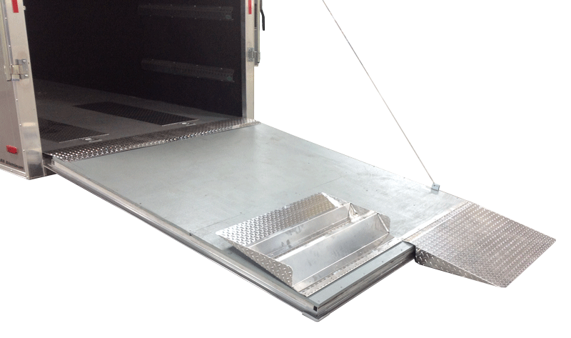 Trailer Door Ramps Aluminum Pit Products