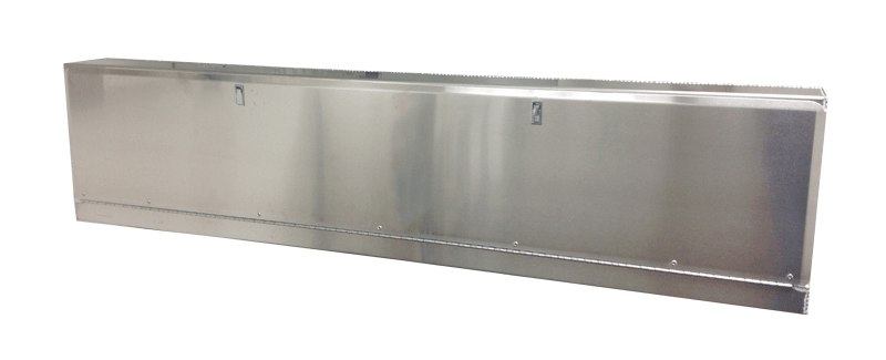 Overhead Trailer Cabinet With Radius Back 64 L X 15 H X 12 D
