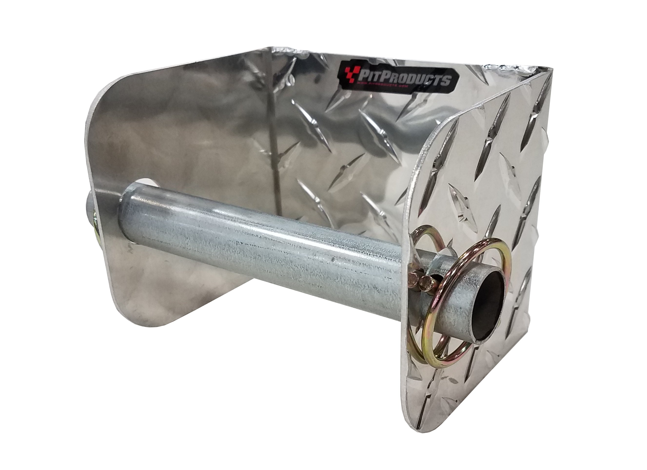 Diamond Plate Aluminum Toilet Paper Holder | Pit Products