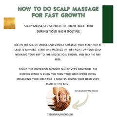 inversion method scalp massage