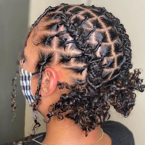 locks or starter locks protective styling for natural hair