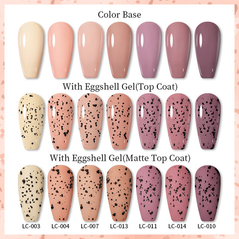 LILYCUTE - Transparent EGGSHELL Gel Polish | Venus Nail Art Supplies Australia