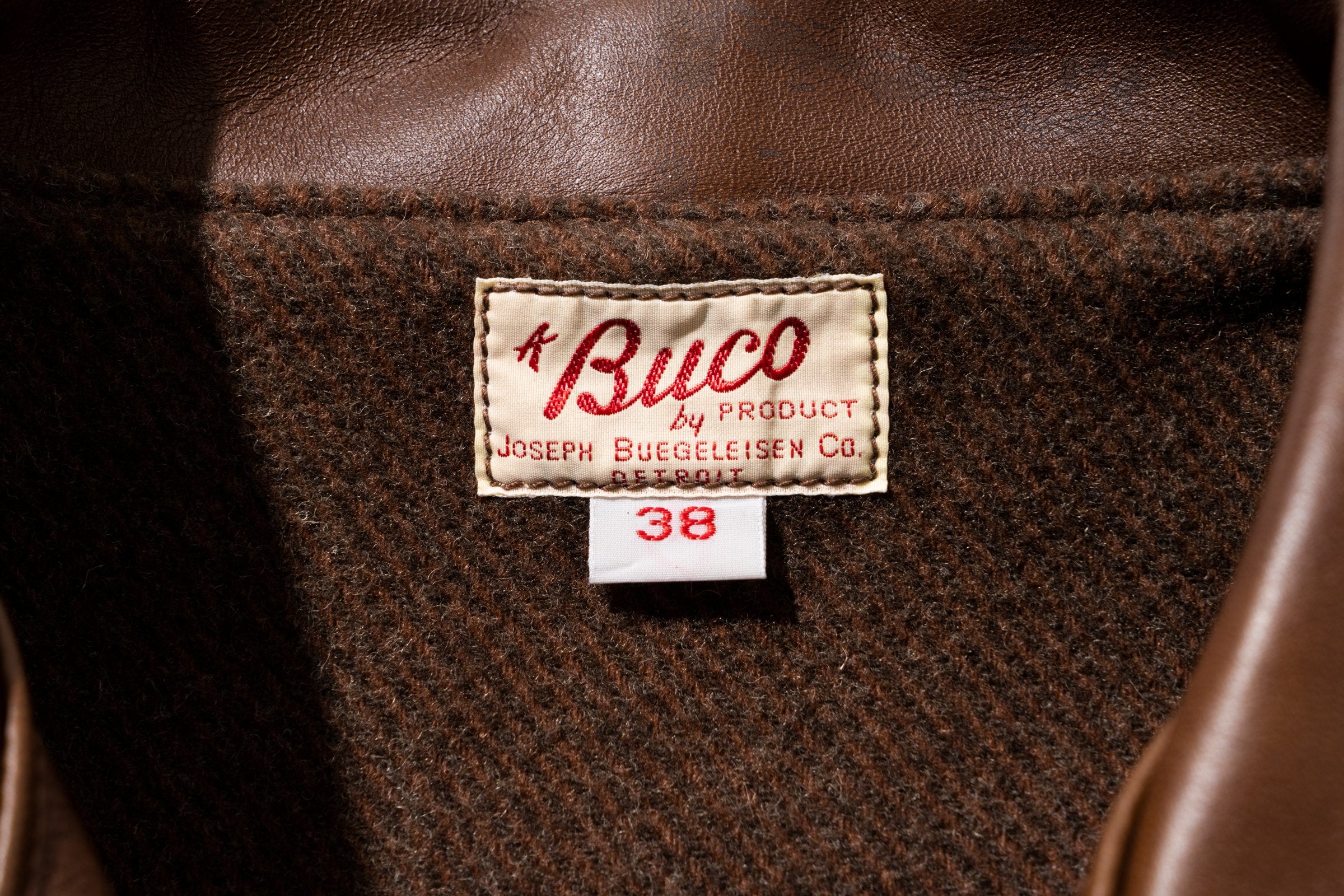 BUCO JH-1 JACKET / BROWN – The Real McCoy's