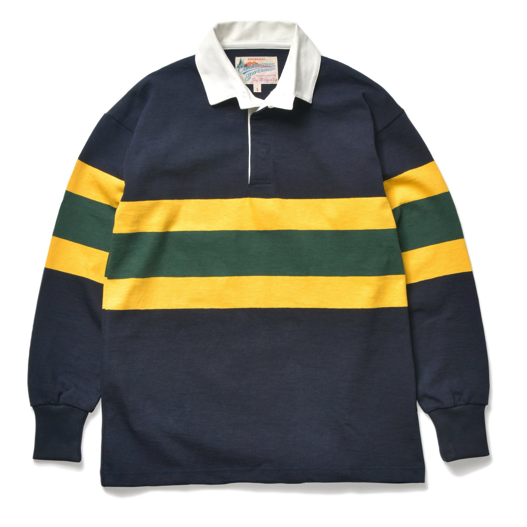 CLIMBERS' STRIPED RUGBY SHIRT – The Real McCoy's